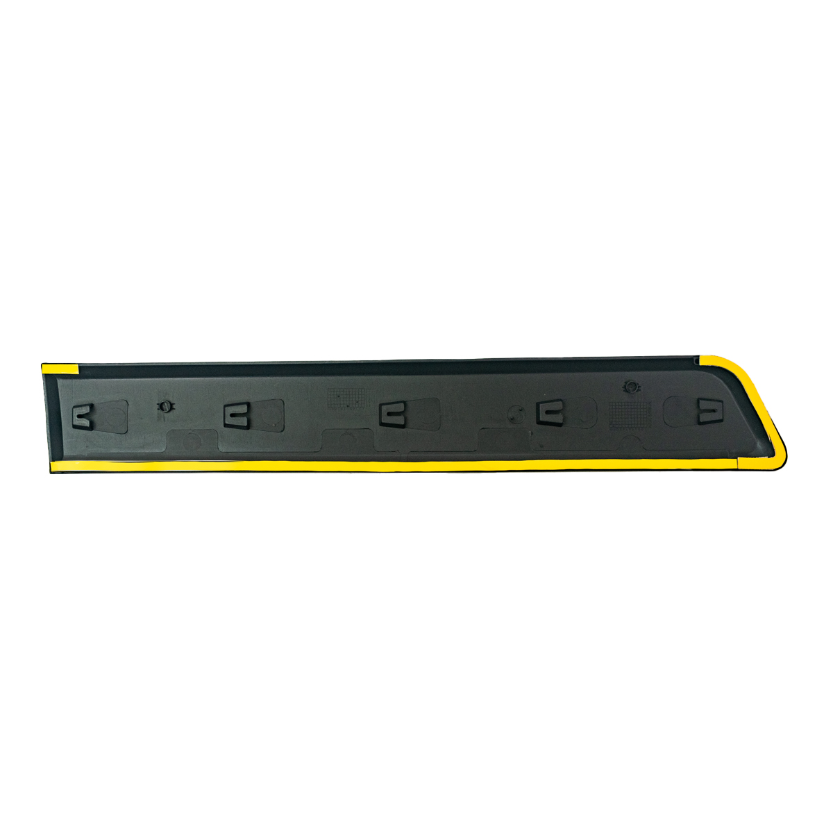 Moldura Lateral Autoadhesiva para Fiat Qubo Desde 2012 Puerta trasera izquierda
