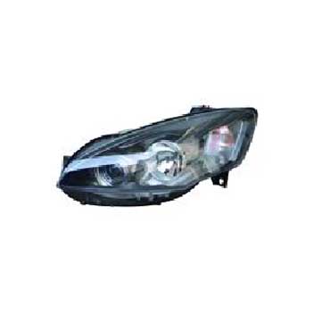 Óptica para Fiat Idea Adventure Desde 2011 F / negro derecho