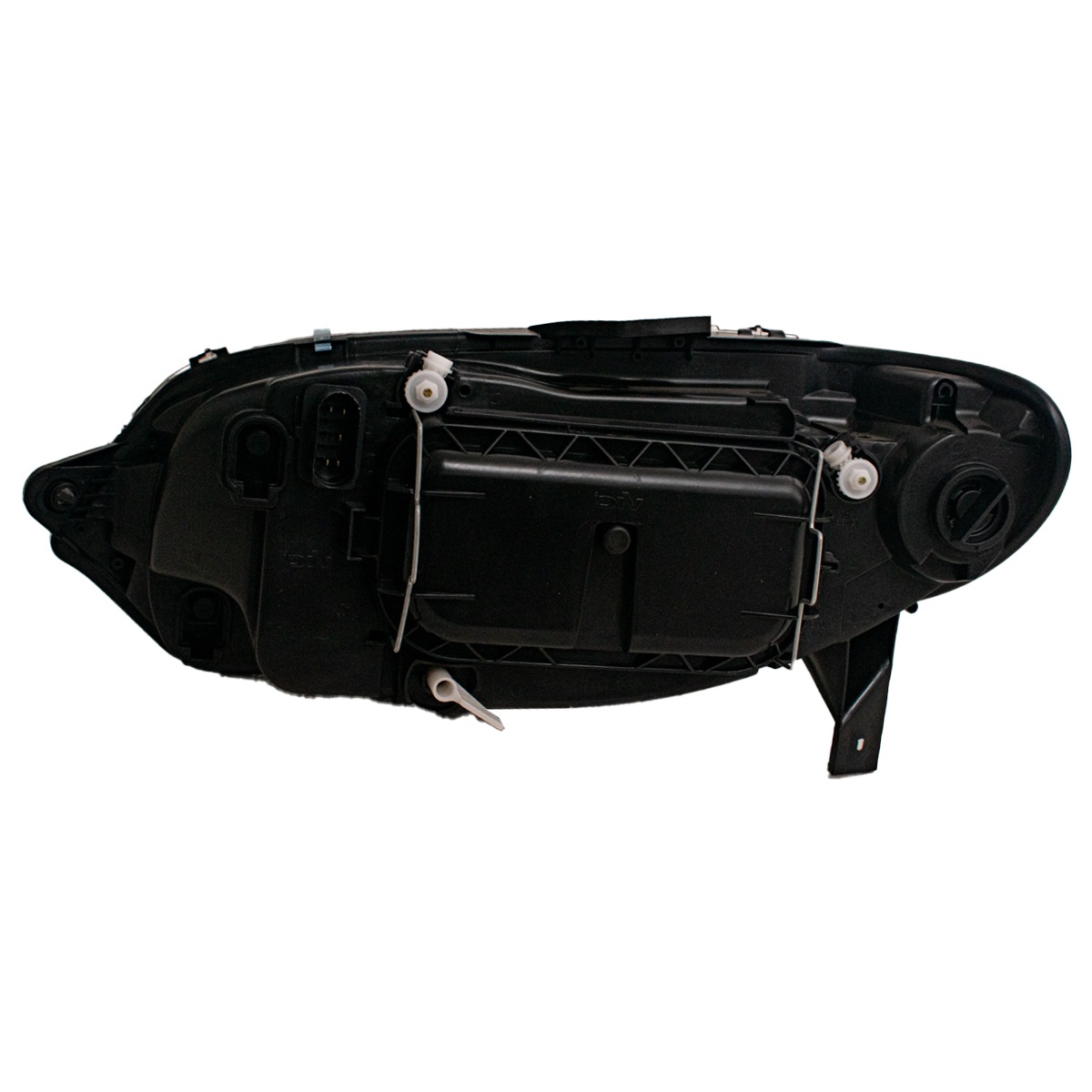 Óptica para Fiat Palio / Siena 1.8 Desde 2004 derecha F / Crom Aro negro 888Ne