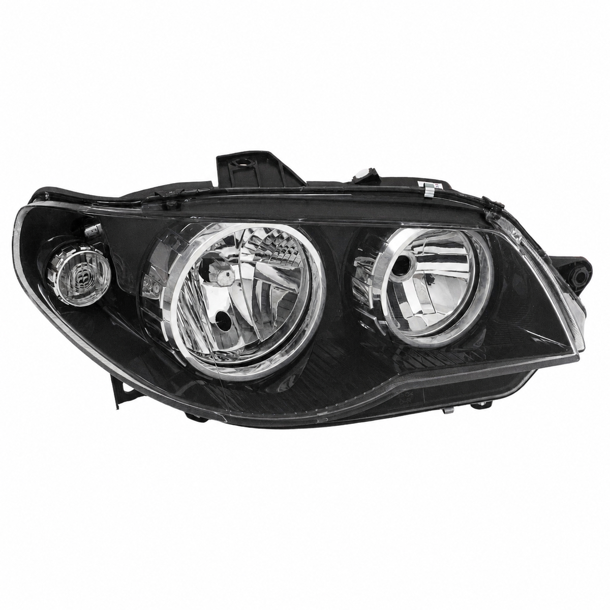 Óptica para Fiat Palio / Siena 1.8 Desde 2004 derecha Fondo negro Aro Crom 889Cr