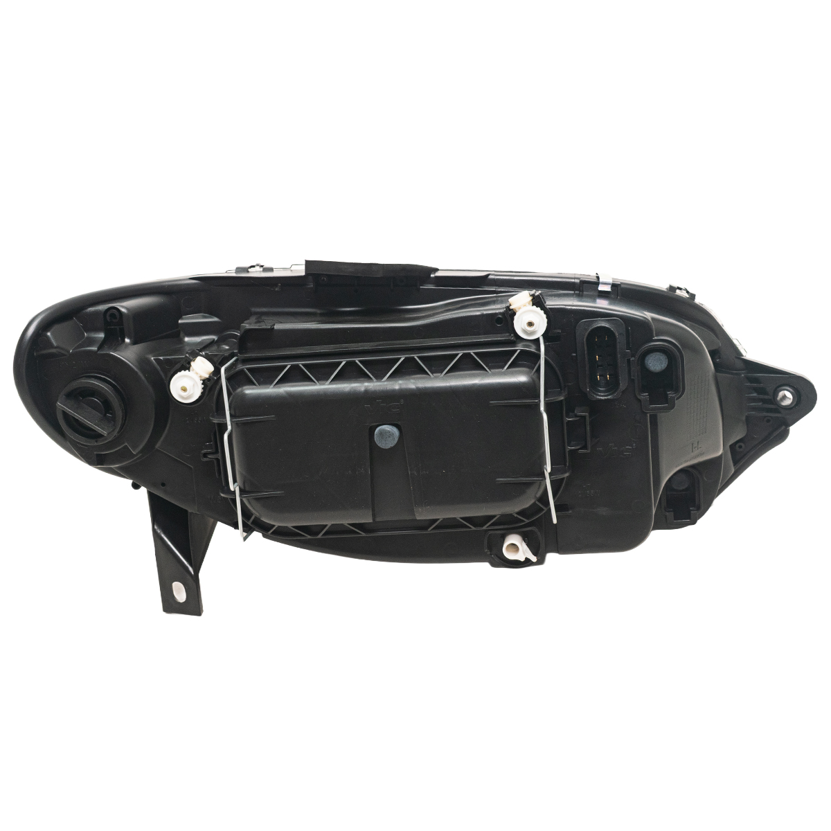 Óptica para Fiat Palio / Siena 1.8 Desde 2004 izquierda Fondo negro Aro Crom 889Cr