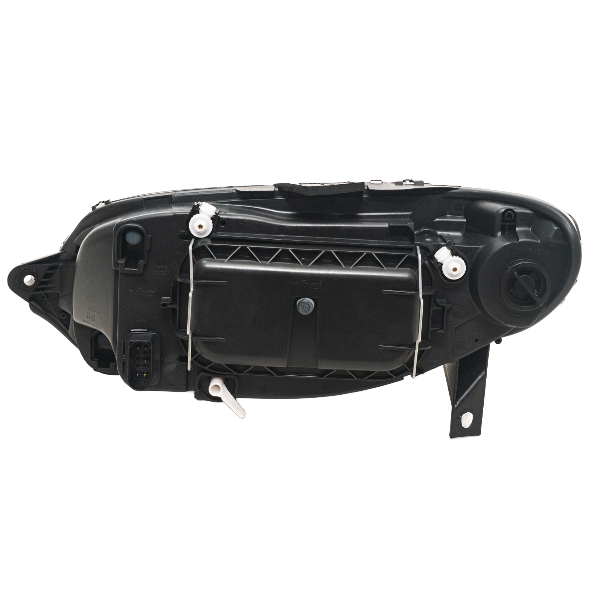 Óptica para Fiat Palio / Siena 1.8 Desde 2004 derecha Fondo negro Aro negro 889Ne