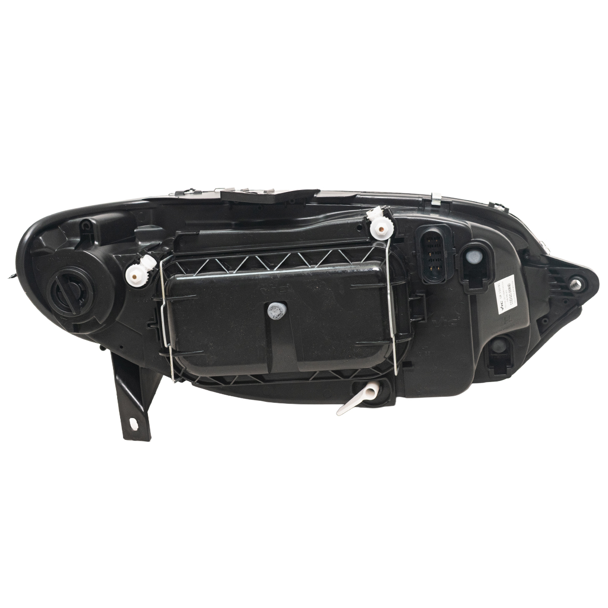 Óptica para Fiat Palio / Siena 1.8 Desde 2004 izquierda Fondo negro Aro negro 889Ne