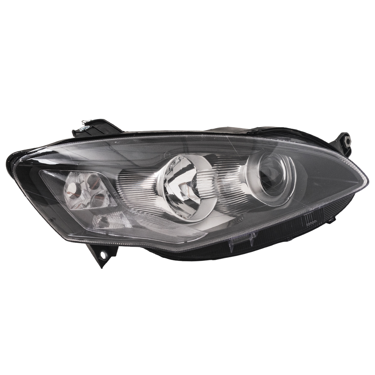 Óptica para Fiat Idea Adventure Desde 2011 derecha Fondo negro