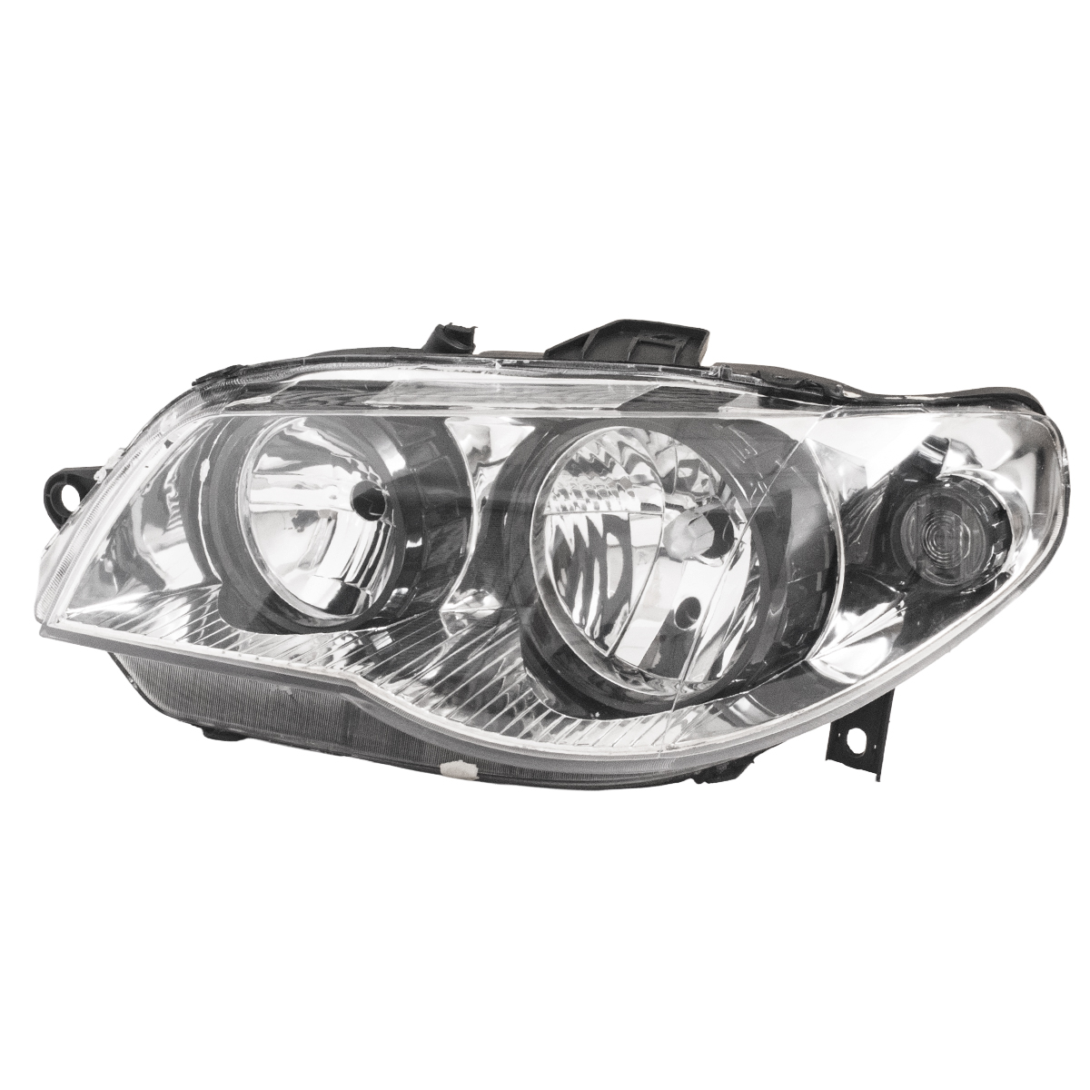 Óptica para Fiat Palio / Siena 1.8 Desde 2004 izquierda F / Crom Aro negro