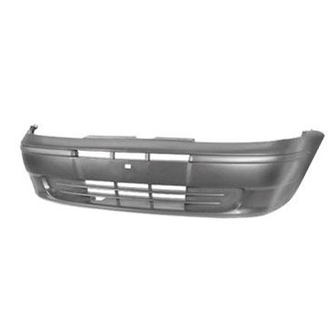 Paragolpe para Fiat Palio / Siena Fire 2001 / 2006 del negro Liso sin Aguj