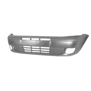 Paragolpe para Fiat Palio / Siena Fire 2001 / 2006 del negro Liso con Aguj