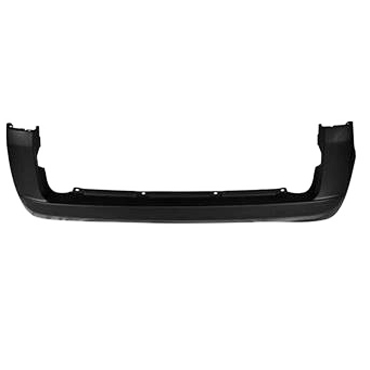 Paragolpe para Fiat Fiorino Qubo 2012 en Adelante trasero negro