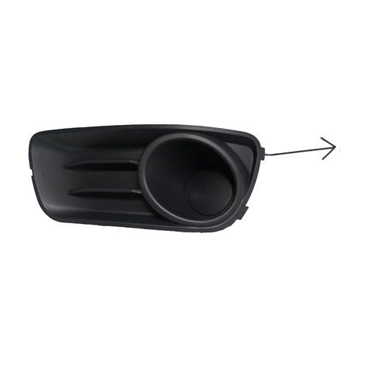 Grilla para Fiat Paragolpe / Parante / Capot Palio / Siena 1.8 Desde 2011 Tapa Parag Lat sin Faro Aux gris izquierdo