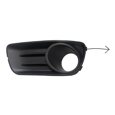 Grilla para Fiat Paragolpe / Parante / Capot Palio / Siena 1.8 Desde 2011 Tapa Parag Lat con Faro Aux gris izquierdo