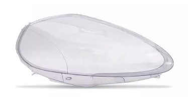 Vidrio de Óptica para Fiat Punto 2007 / 2012 Policarbonato derecho