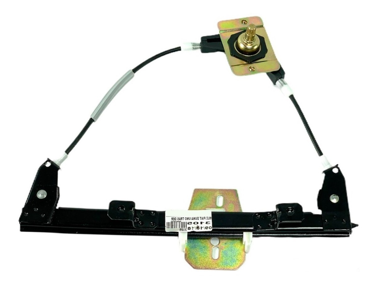 Máquina Levanta Cristal para Fiat Duna / Uno 5 Puertas trasera Manual izquierda