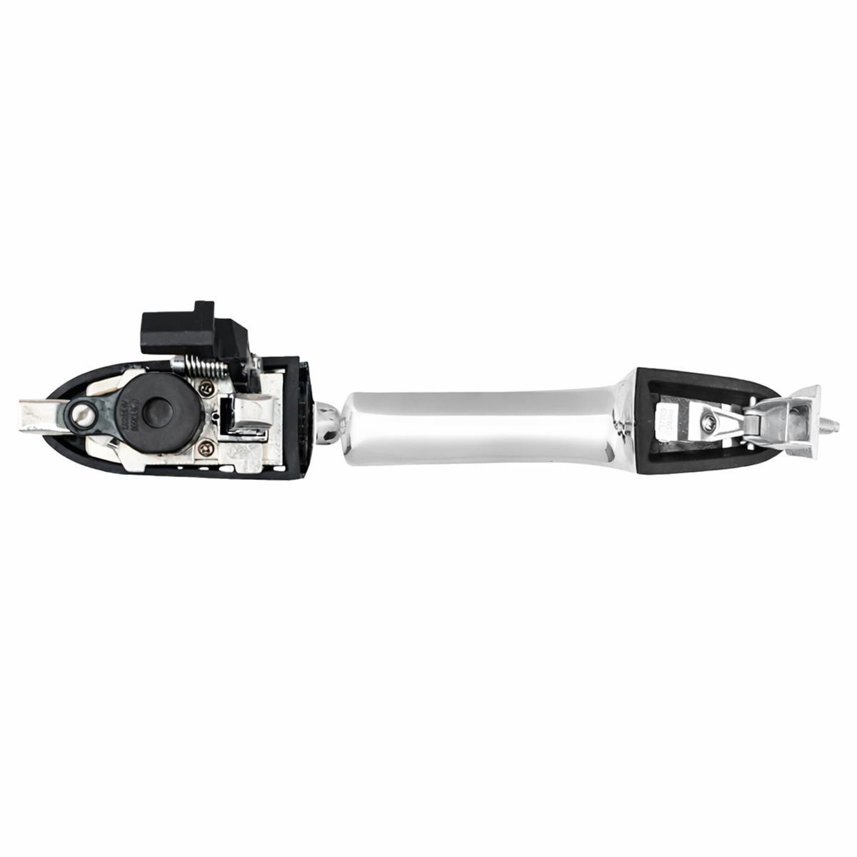 Manija exterior para Fiat 500 2008 en Adelante cromada con Agujero