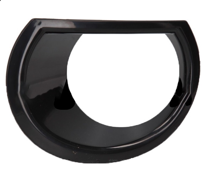 Aro de faro para izquierdo para Chevrolet S10 2017 A 2020 para Faro negro