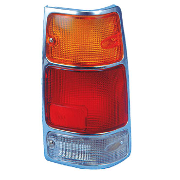 Faro trasero derecho para Chevrolet Pick Up Chev Luv 1989 A 1996 B / cromado