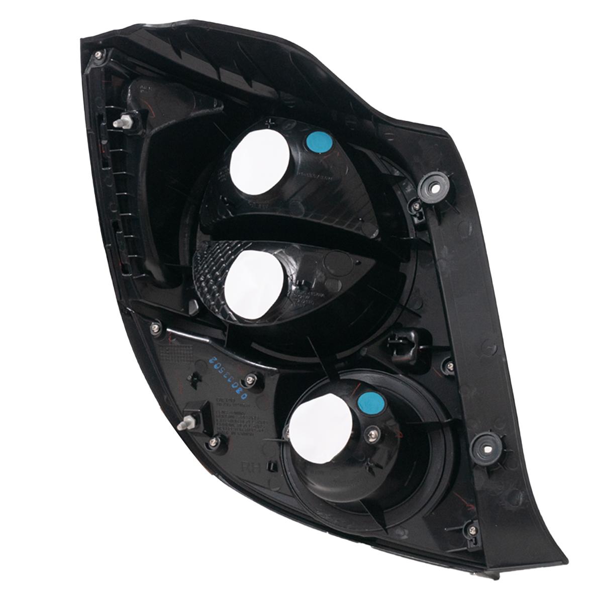 Faro trasero derecho para Chevrolet Sonic 2012 en Adelante 5 Ptas Ltz Aro cromado