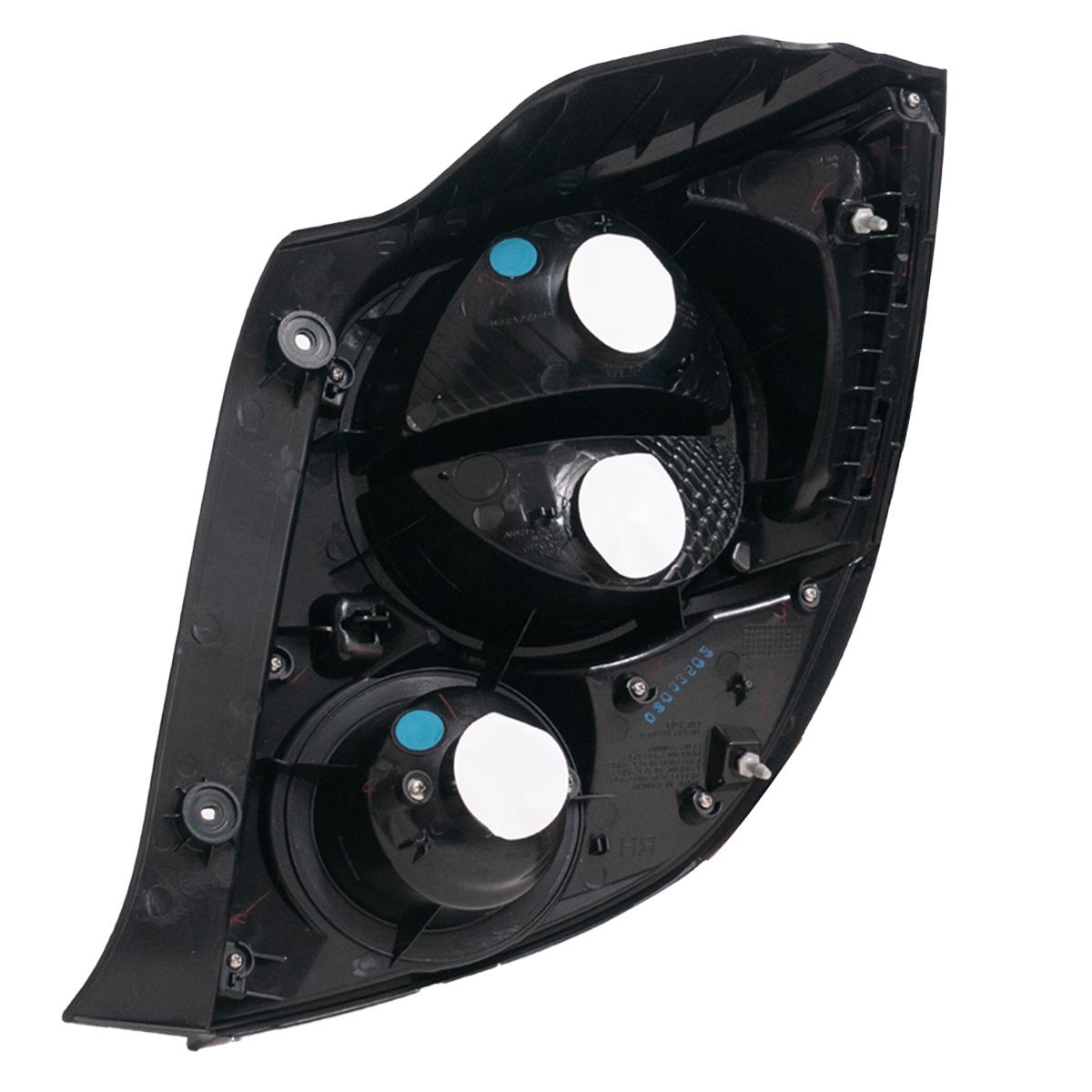 Faro trasero izquierdo para Chevrolet Sonic 2012 en Adelante 5 Ptas Ltz Aro cromado
