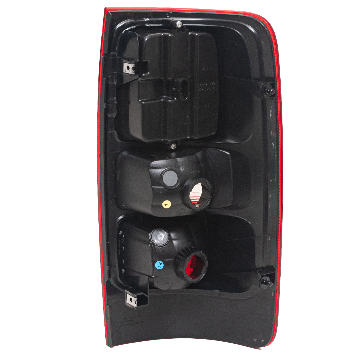 Faro trasero izquierdo para Chevrolet S-10 2012 A 2024 Fume con LED