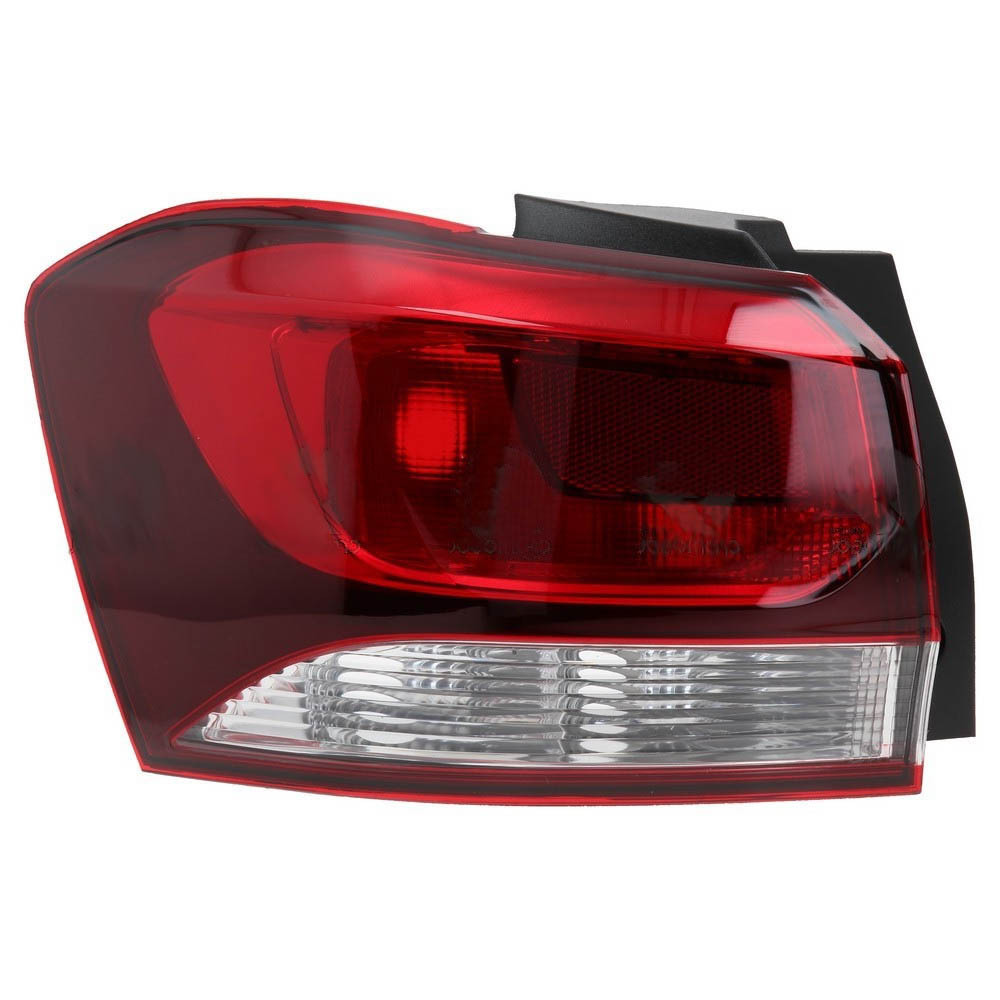 Faro trasero izquierdo para Chevrolet Spin 2019 A 2023 exterior Retroceso Cristal Borde Rojo