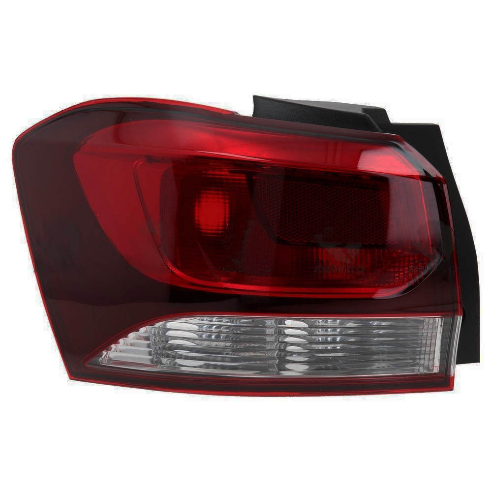 Faro trasero izquierdo para Chevrolet Spin 2019 A 2023 exterior Retroceso Fume Borde Rojo