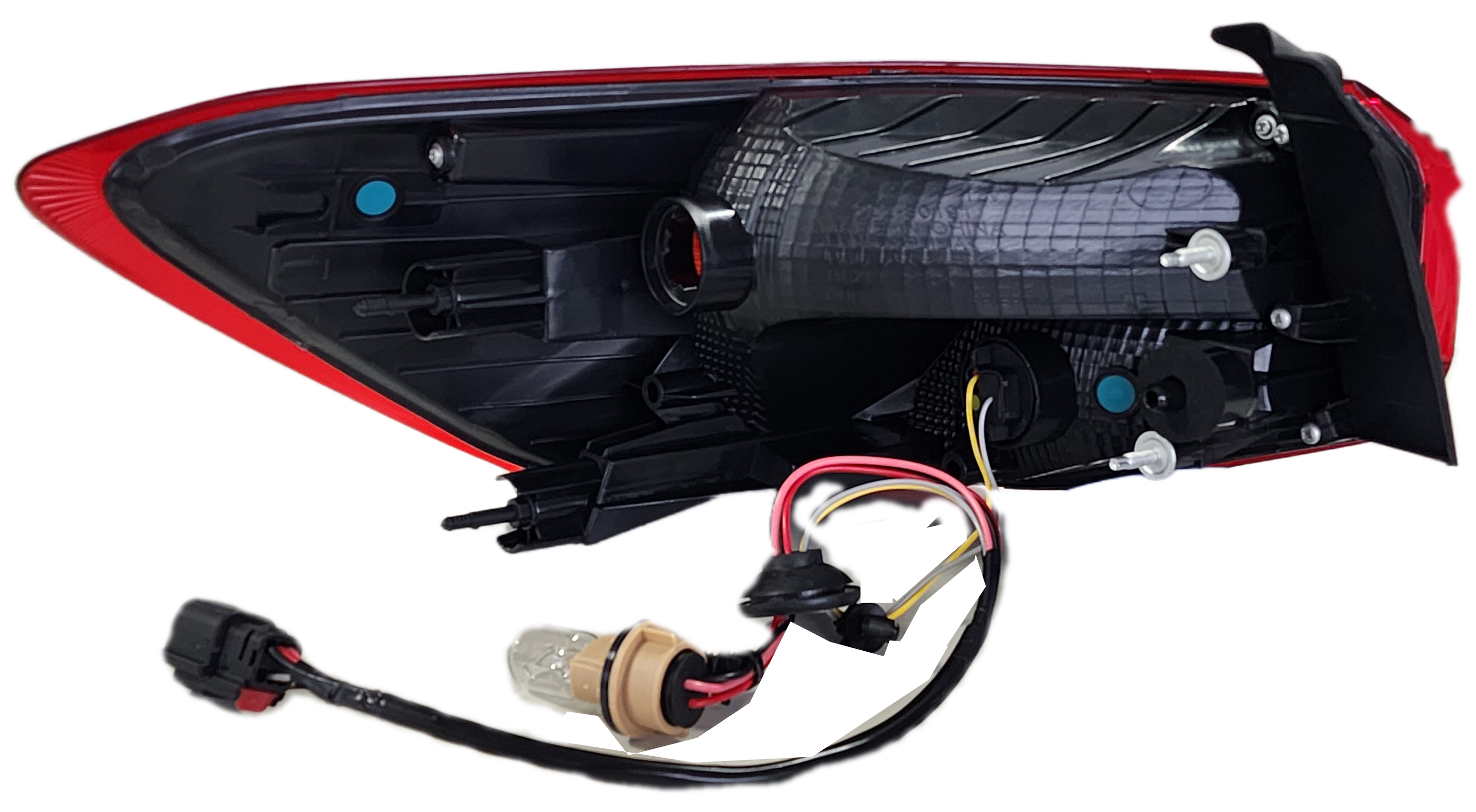 Faro trasero derecho para Chevrolet Onix Plus 2020 en Adelante 4 Ptas exterior sin LED