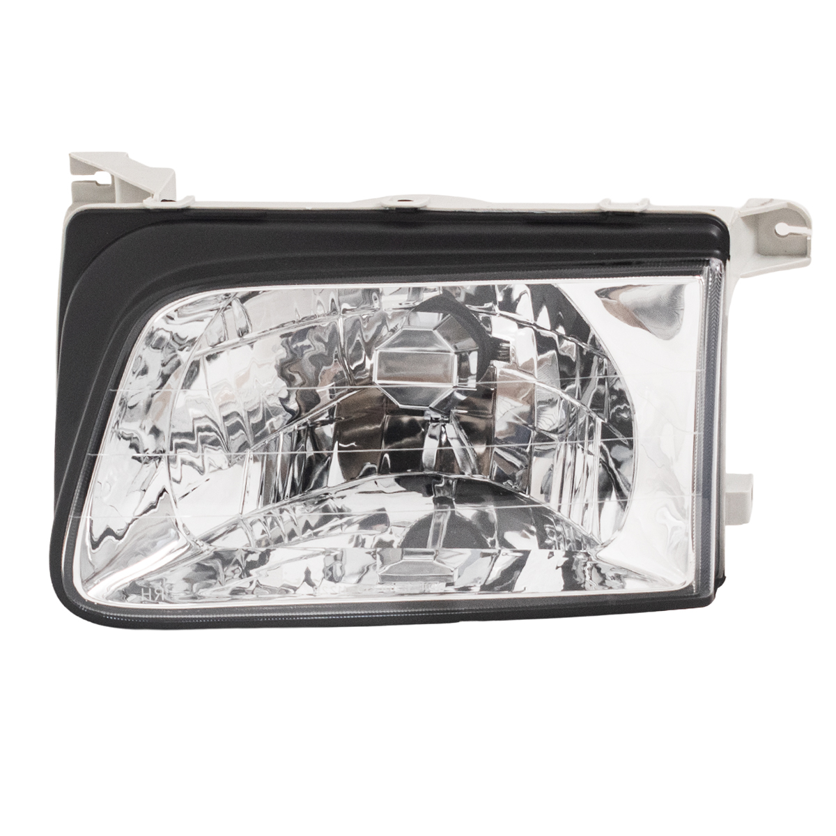 Óptica para Chevrolet Luv 2001 / 2004 izquierda Parrilla Aro Abierto Vidrio Liso