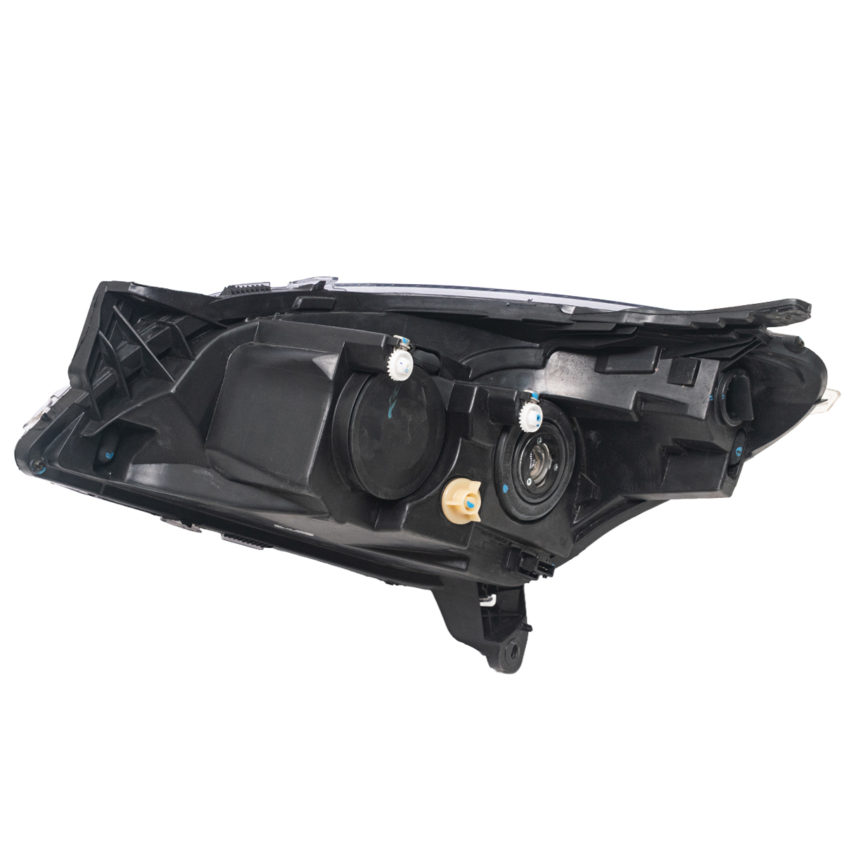 Óptica para Chevrolet Vectra Desde 2008 derecha Gt Fondo negro Aro Crom Manual / Elect