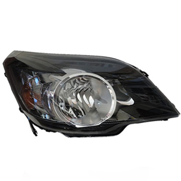 Óptica para Chevrolet Agile / Montana 2009 / 2013 F / negro derecha