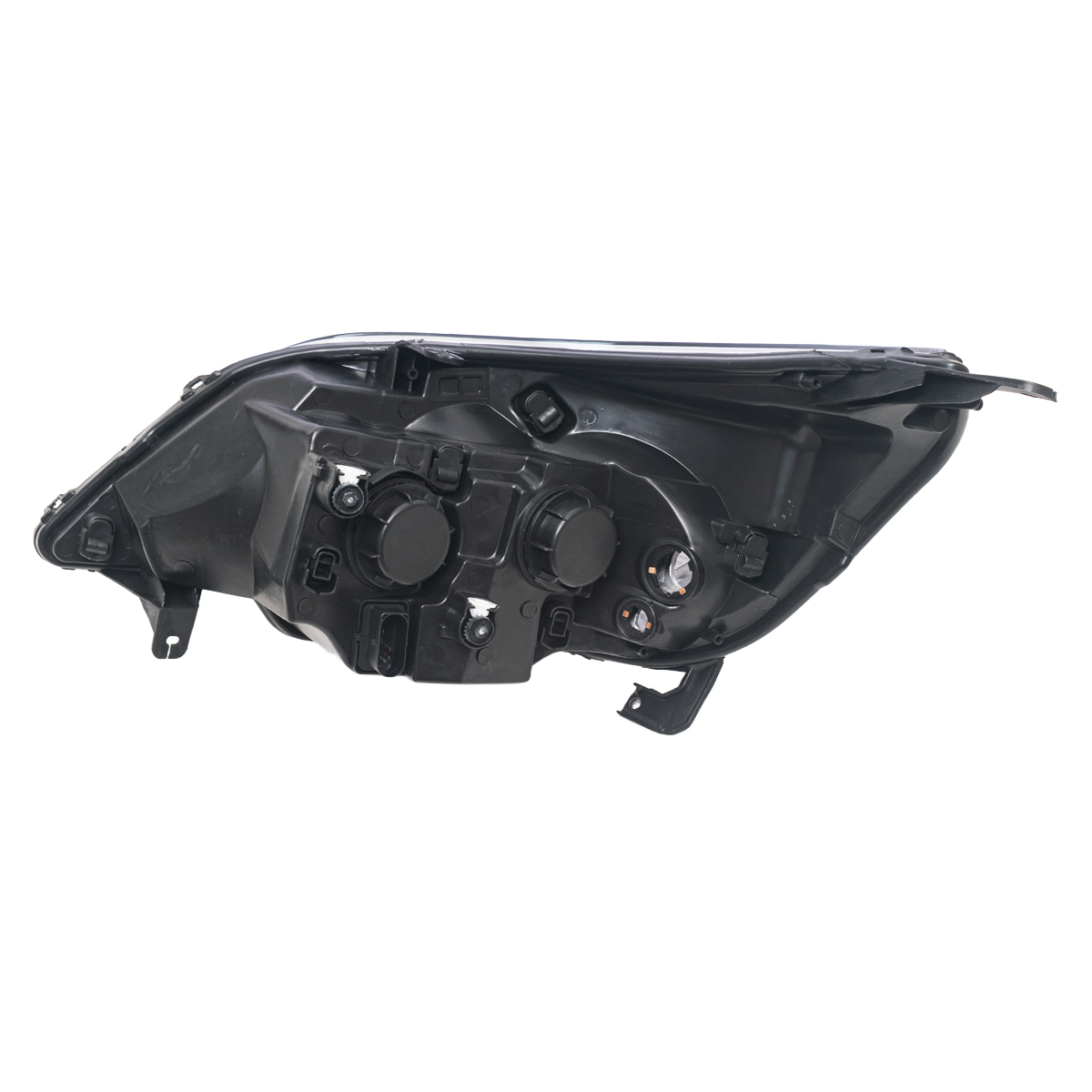 Óptica para Chevrolet Agile / Montana 2009 / 2013 derecha F / cromada