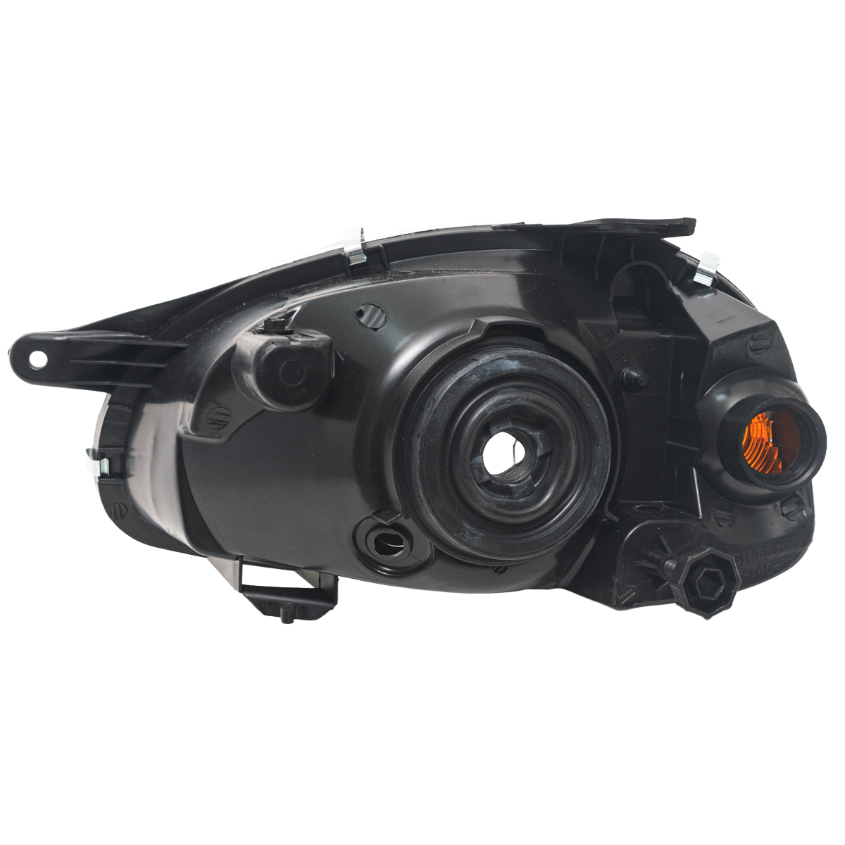Óptica para Chevrolet Corsa Classic Desde 2000 derecha Vidrio Liso Casco negro