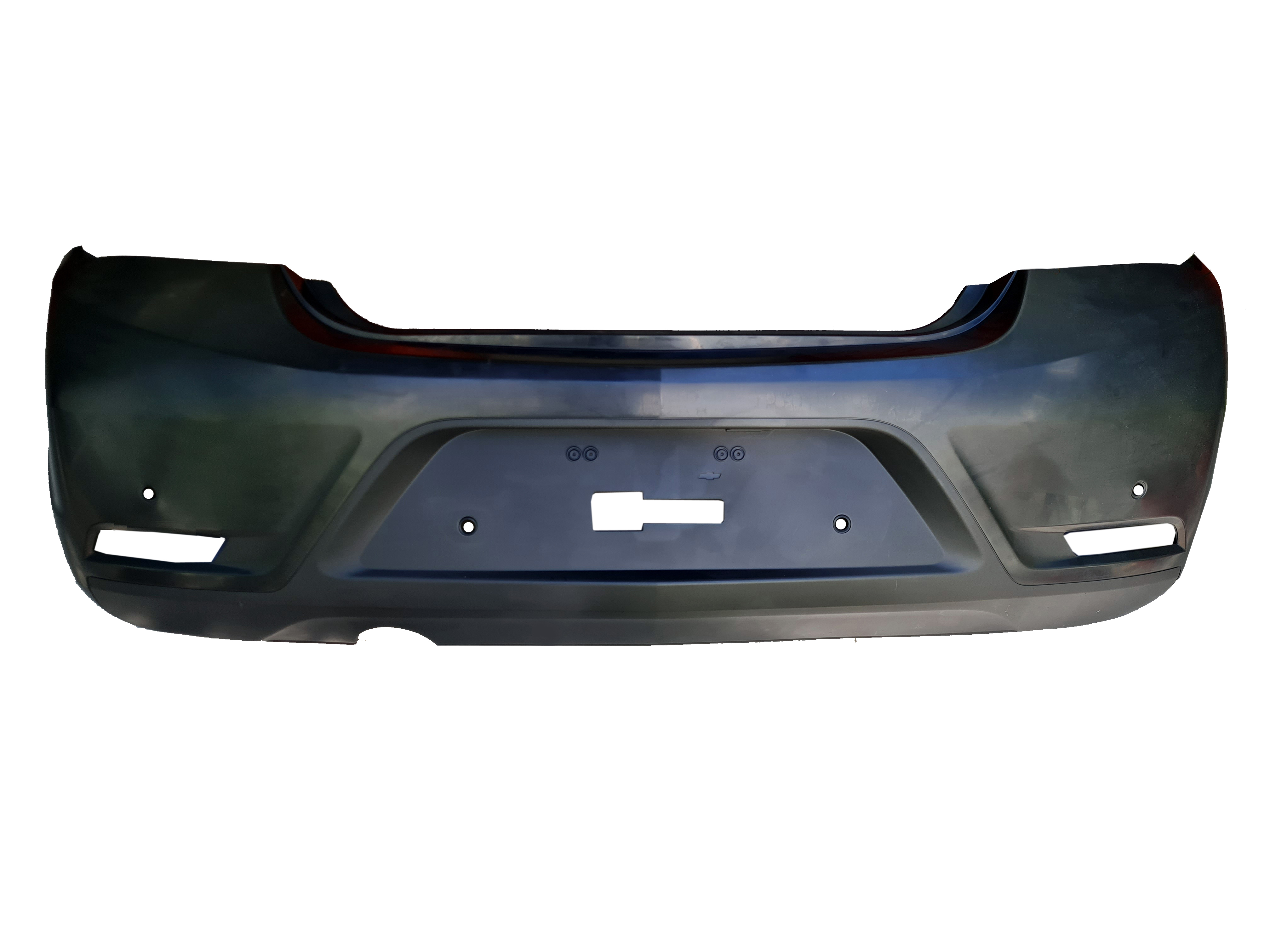 Paragolpe para Chevrolet Onix 2017 / 2019 trasero con Agujero con Sensor