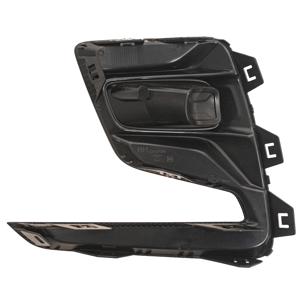 Grilla Lateral de Paragolpe para Chevrolet Onix Desde 2025 5 Puertas sin Faro Auxiliar derecho