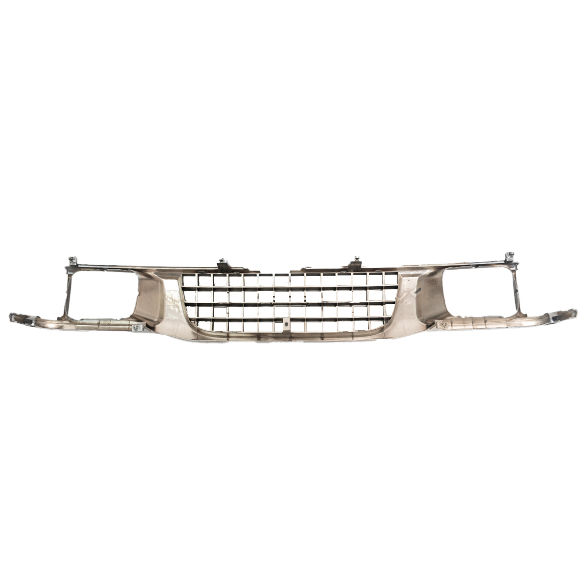 Parrilla para Chevrolet Pick Up Chev Luv 1992 / 1993 cromada Recta Aro Cerrado