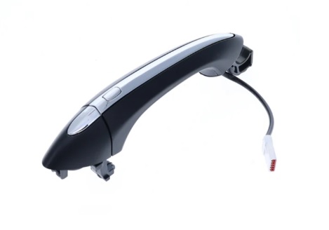 Manija exterior para Chevrolet Cruze 2016 / 2022 delantera negra con Moldura cromada con Sensor derecha