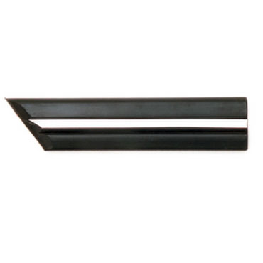 Moldura Lateral Autoadhesiva para Peugeot 505 1985 / 1986 Juego negro con Plata
