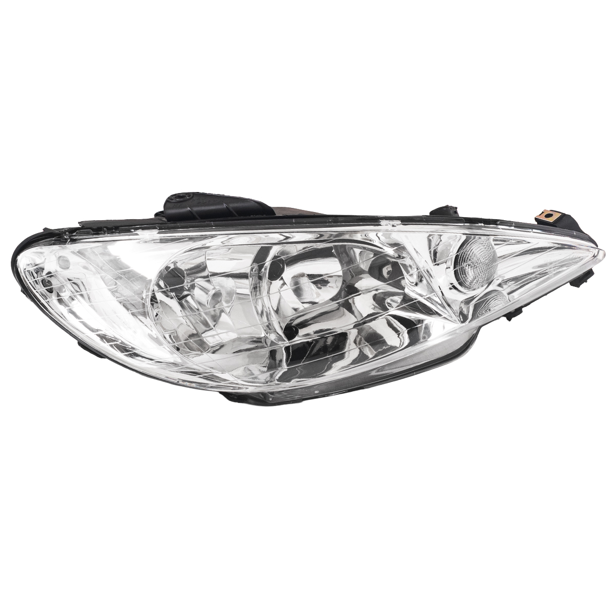 Óptica para Peugeot 206 Desde 1999 derecha Gti Biparábola Vidrio Liso