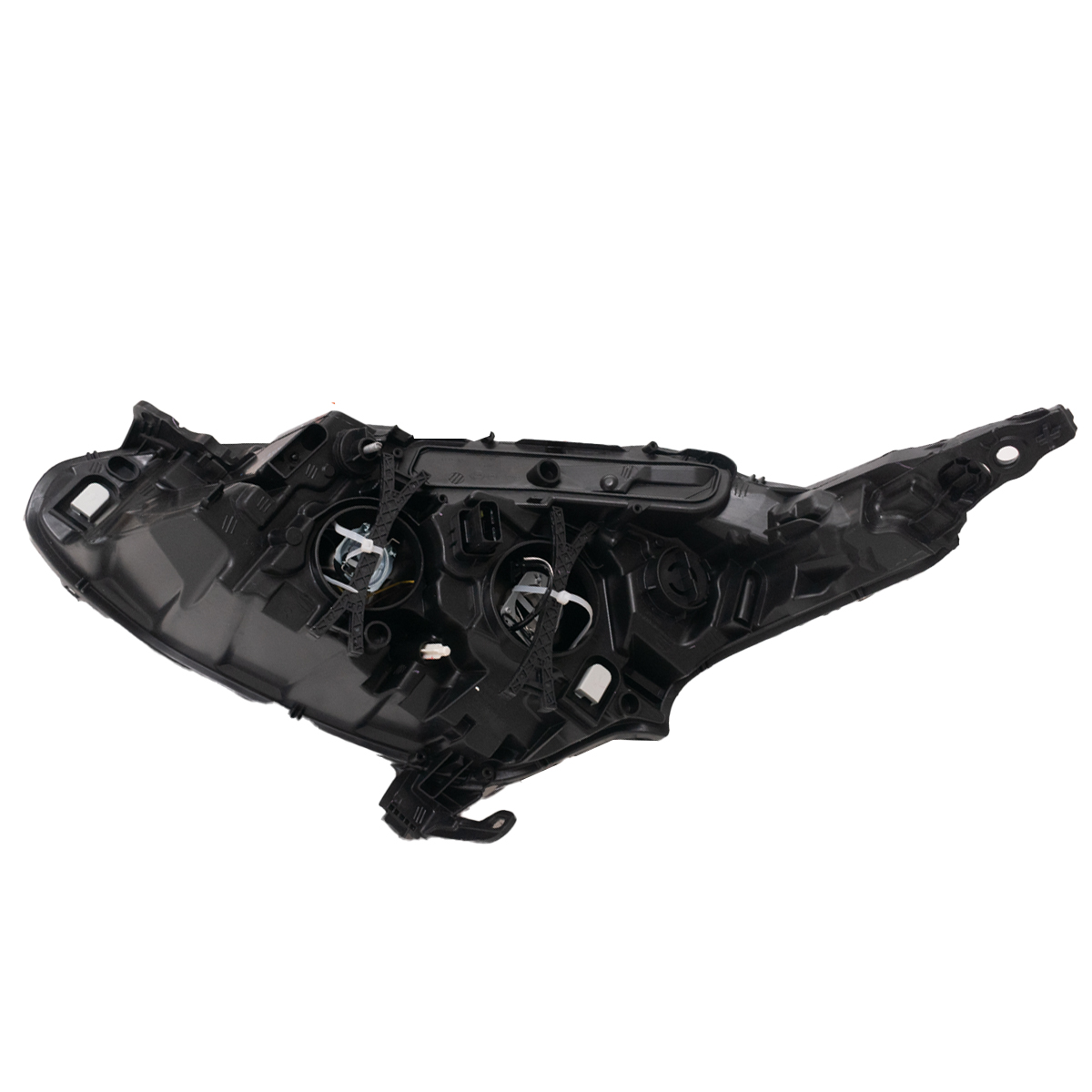 Óptica para Peugeot 208 Desde 2016 derecha Fondo negro con Lupa con LED