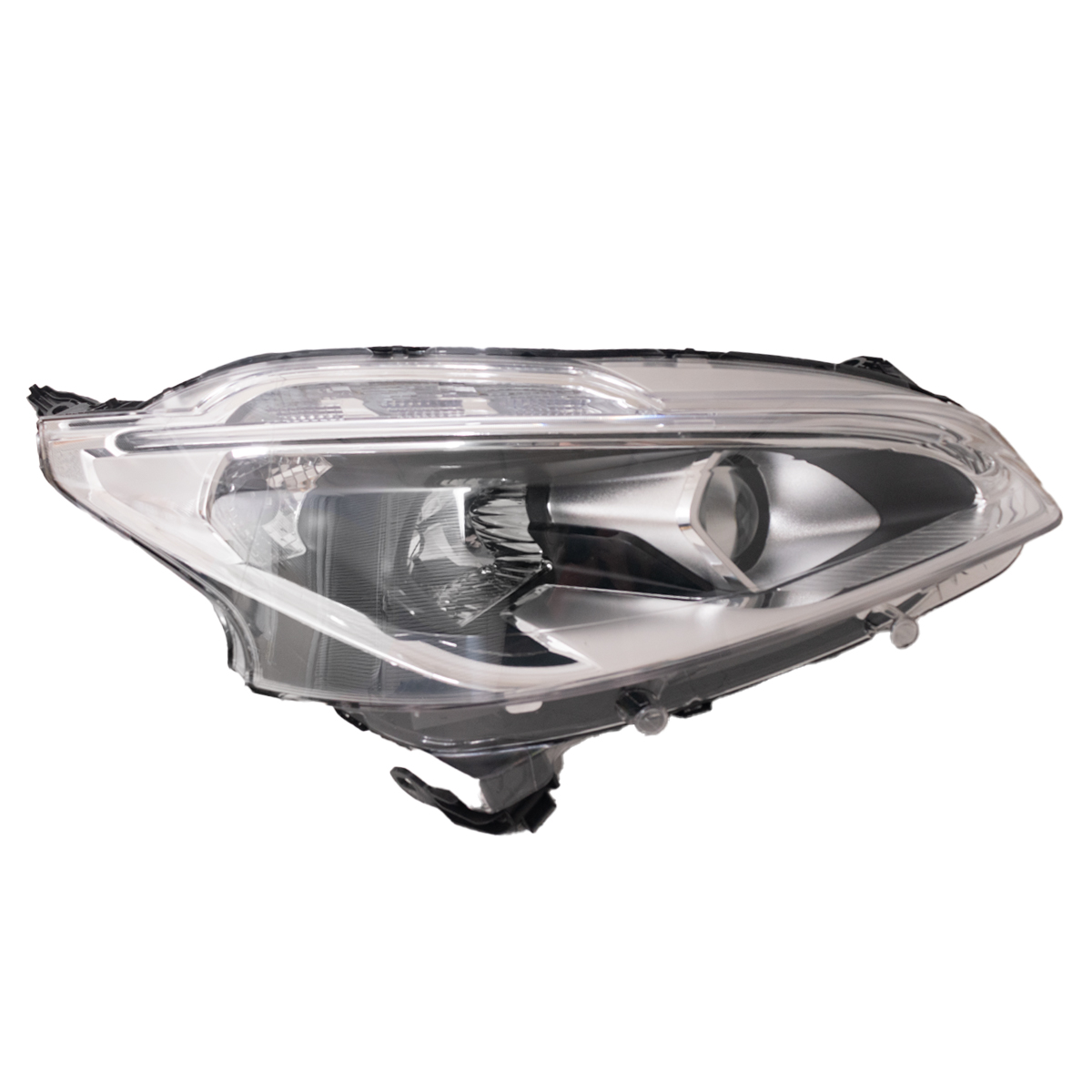 Óptica para Peugeot 208 Desde 2016 derecha Fondo negro con Lupa con LED