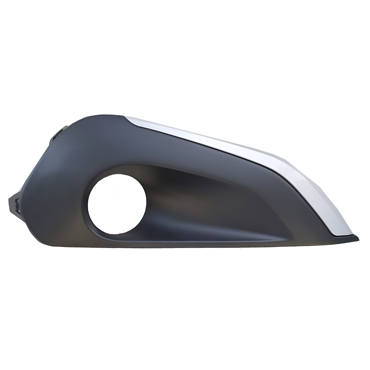 Grilla para Peugeot Paragolpe / Parante / Capot 208 Desde 2016 Lateral P / Faro con Mold gris derecha