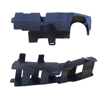 Alma de paragolpe para Peugeot 208 Desde 2016 Absorbedor delantero Set
