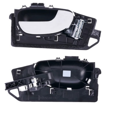 Manija interior para Peugeot 307 2001 en Adelante cromada derecha