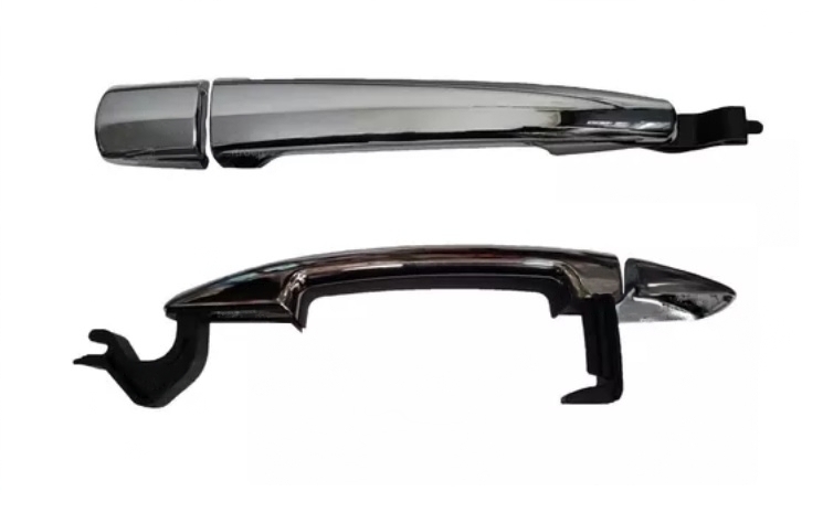 Manija exterior para Citroën C3 2008 / 2019 delantera / trasera cromada sin Agujero