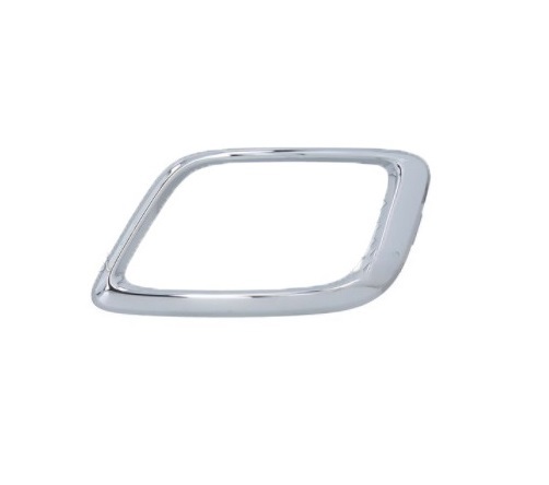 Aro de faro para izquierdo para Renault Sandero Stepway 2020 en Adelante cromado