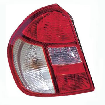 Faro trasero izquierdo para Renault Clio Ii 2004 A 2012 4 Ptas Cristal