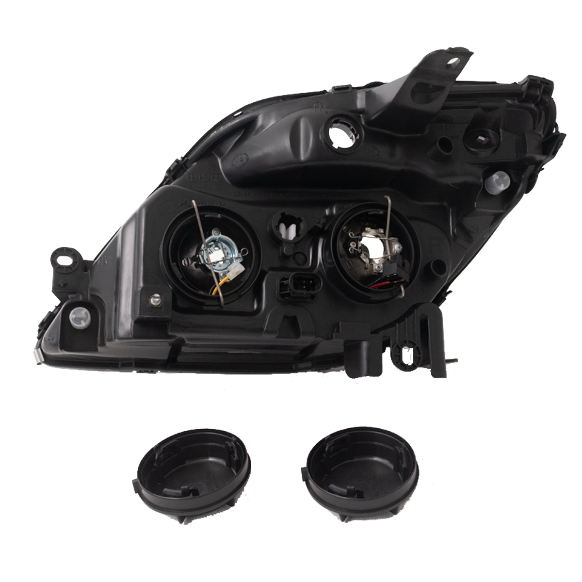 Óptica para Renault Scenic 2001 / 2010 derecha Fondo cromado