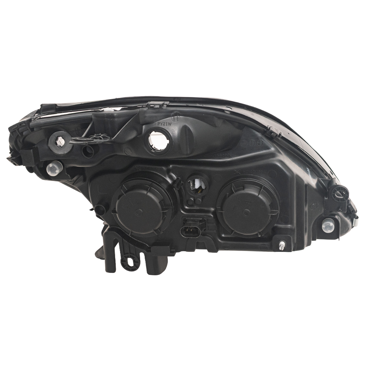 Óptica para Renault Scenic 2001 / 2010 izquierda Fondo negro