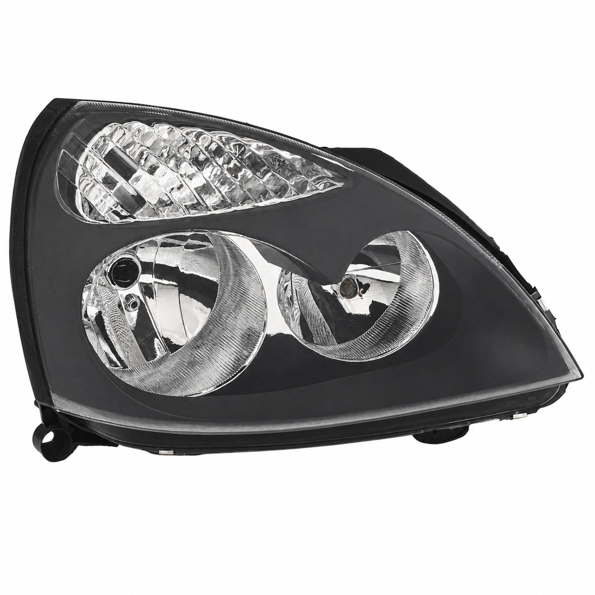 Óptica para Renault Clio 2004 / 2005 derecha Fondo negro