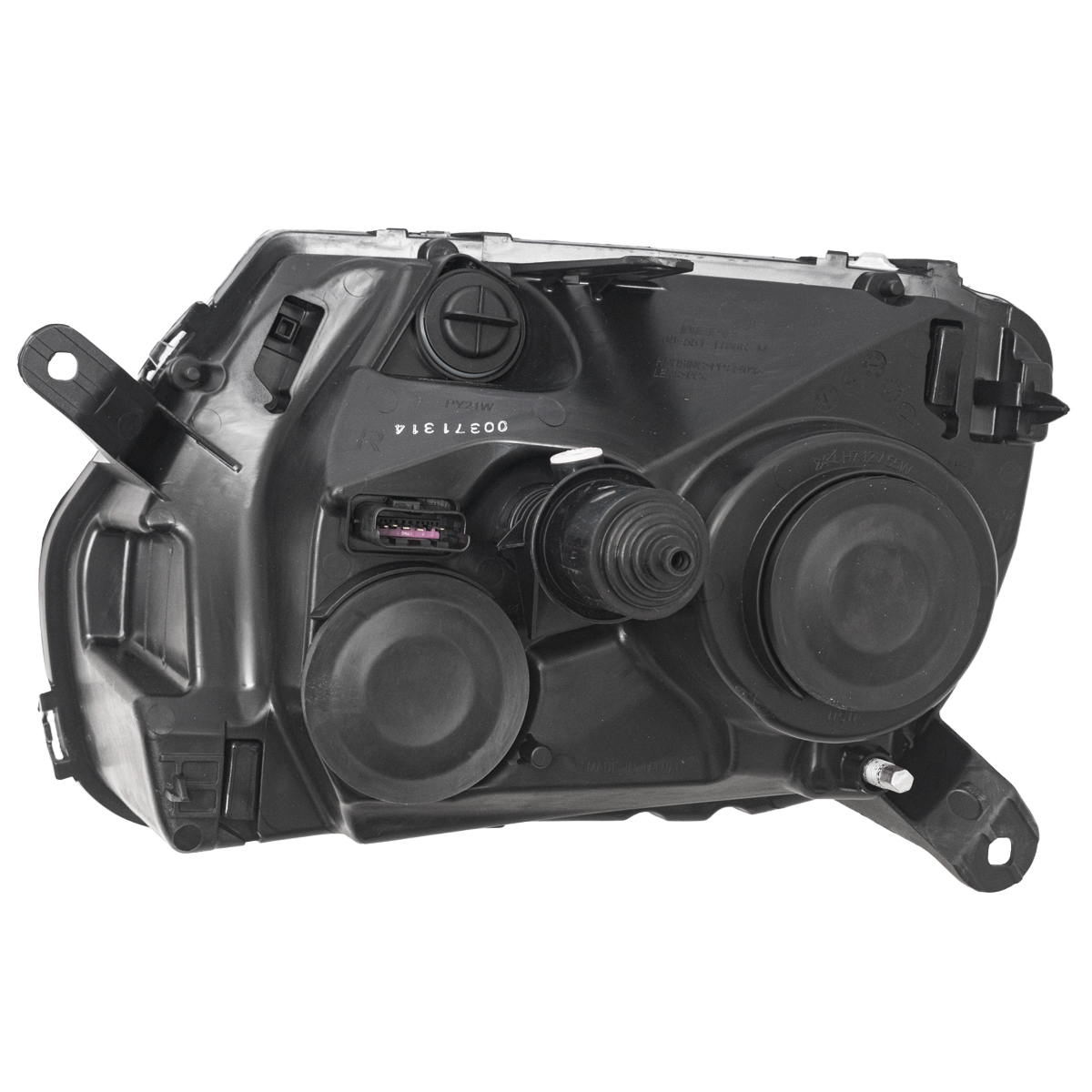 Óptica para Renault Duster 2011 / 2014 derecha Fondo cromado