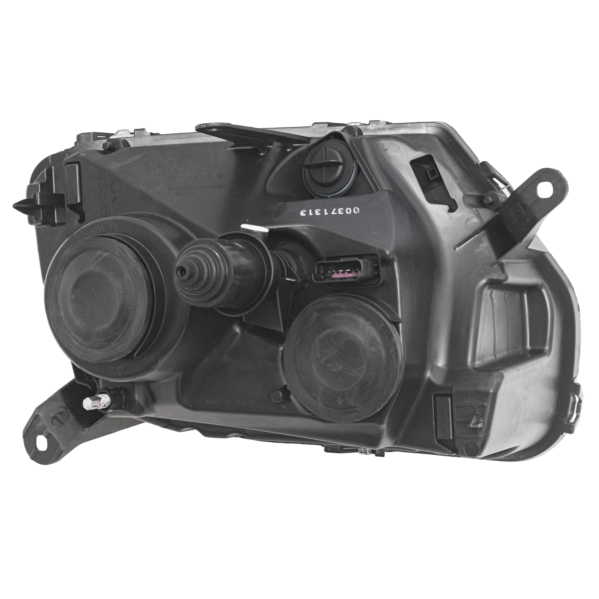 Óptica para Renault Duster 2011 / 2014 izquierda Fondo cromado