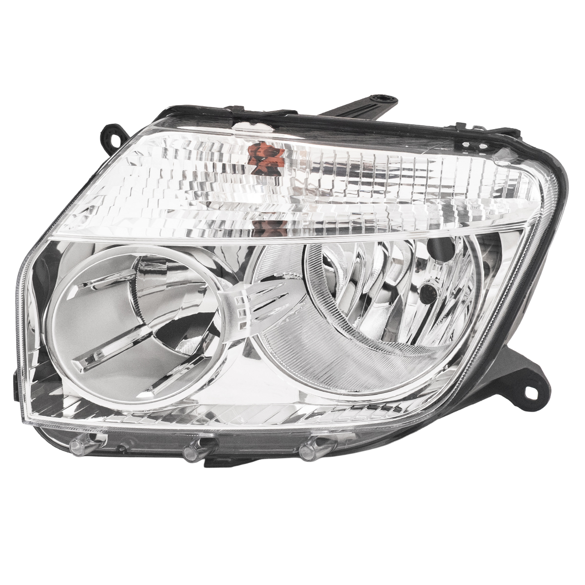 Óptica para Renault Duster 2011 / 2014 izquierda Fondo cromado